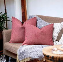 Load image into Gallery viewer, Cherry Blossom Linen Mix Cushion