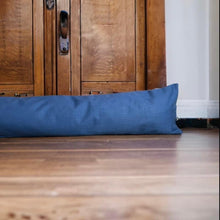 Load image into Gallery viewer, Navy Canvas Cotton Draught Excluder
