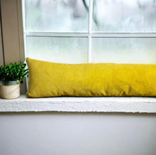 Load image into Gallery viewer, Mustard Corduroy Draught Excluder