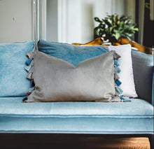 Load image into Gallery viewer, Champagne Tassel Cushion