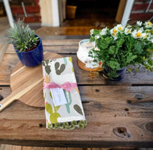 Load image into Gallery viewer, Cacti & Llama Tea Towel Set