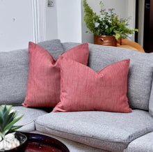 Load image into Gallery viewer, Cherry Blossom Linen Mix Cushion