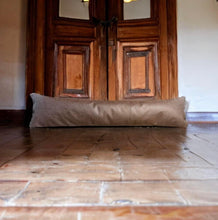 Load image into Gallery viewer, Tan Faux Leather Draught Excluder