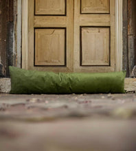 Load image into Gallery viewer, Olive Velvet Draught Excluder