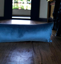 Load image into Gallery viewer, Navy Velvet Draught Excluder