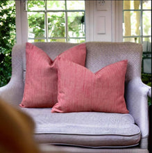 Load image into Gallery viewer, Cherry Blossom Linen Mix Cushion