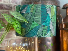 Load image into Gallery viewer, Leaf Print Lampshade