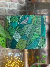 Load image into Gallery viewer, Leaf Print Lampshade