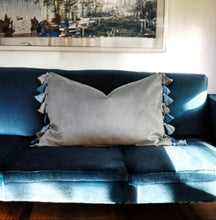 Load image into Gallery viewer, Champagne Tassel Cushion