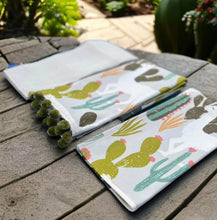Load image into Gallery viewer, Cacti & Llama Tea Towel Set