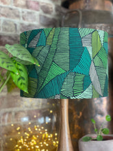 Load image into Gallery viewer, Leaf Print Lampshade