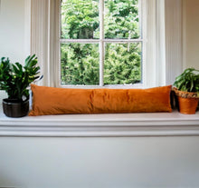 Load image into Gallery viewer, Copper Velvet Draught Excluder