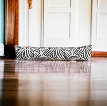 Load image into Gallery viewer, Zebra Linen Mix Draught Excluder