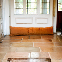 Load image into Gallery viewer, Copper Velvet Draught Excluder