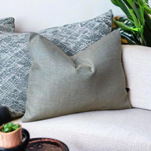 Load image into Gallery viewer, Pistachio With Gold Husk Linen Mix Cushion