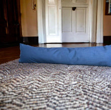Load image into Gallery viewer, Navy Canvas Cotton Draught Excluder