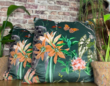 Load image into Gallery viewer, Tropical Monkey Cushion