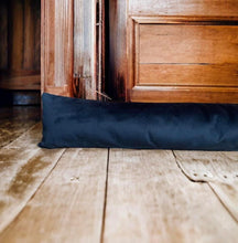 Load image into Gallery viewer, Black Velvet Draught Excluder