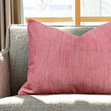 Load image into Gallery viewer, Cherry Blossom Linen Mix Cushion