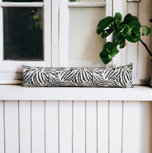 Load image into Gallery viewer, Zebra Linen Mix Draught Excluder