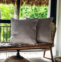 Load image into Gallery viewer, Mocha Velvet Cushion