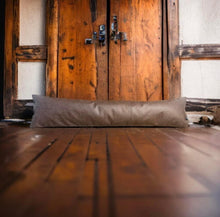 Load image into Gallery viewer, Tan Faux Leather Draught Excluder