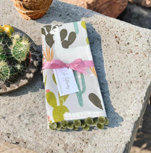 Load image into Gallery viewer, Cacti & Llama Tea Towel Set