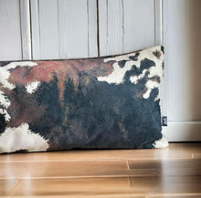 Load image into Gallery viewer, Brown Cowhide Velvet Draught Excluder