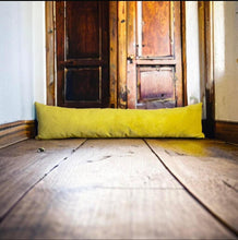Load image into Gallery viewer, Mustard Corduroy Draught Excluder