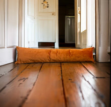 Load image into Gallery viewer, Copper Velvet Draught Excluder