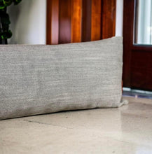 Load image into Gallery viewer, Grey Linen Mix Draught Excluder