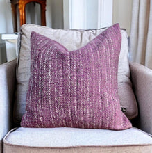 Load image into Gallery viewer, Pink Boucle Textured Cushion