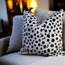 Load image into Gallery viewer, Dalmatian Velvet Cushion