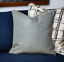 Load image into Gallery viewer, Pistachio With Gold Husk Linen Mix Cushion