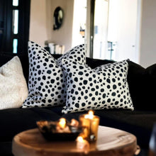 Load image into Gallery viewer, Dalmatian Velvet Cushion
