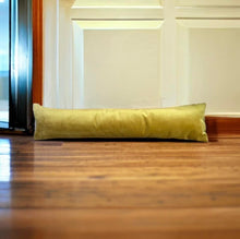 Load image into Gallery viewer, Mustard Velvet Draught Excluder