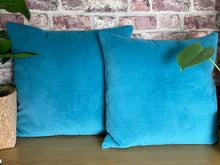 Load image into Gallery viewer, Jade Velvet Cushion