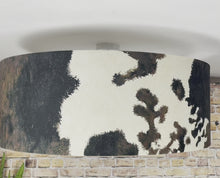 Load and play video in Gallery viewer, Cowhide Velvet Lampshade
