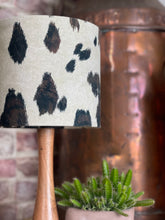 Load image into Gallery viewer, Appaloosa Brown Velvet Lampshade