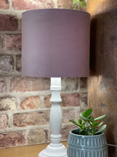 Load image into Gallery viewer, Blush Pink Velvet Lampshade