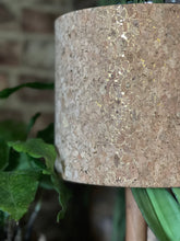 Load image into Gallery viewer, Cork Gold Speckled Lampshade