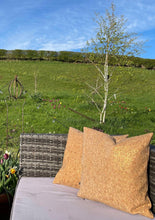 Load image into Gallery viewer, Natural Cork Outdoor Cushion Gold Speckled