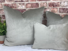 Load image into Gallery viewer, Champagne Velvet Cushion