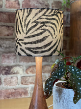 Load image into Gallery viewer, Zebra Linen Mix Lampshade
