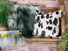 Load image into Gallery viewer, Appaloosa Pony Velvet Cushion Brown