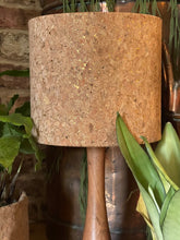 Load image into Gallery viewer, Cork Gold Speckled Lampshade