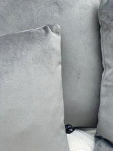 Load image into Gallery viewer, Slate Grey Velvet Cushion