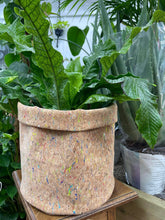 Load image into Gallery viewer, Funky Multi Colour Cork Pot