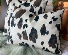Load image into Gallery viewer, Appaloosa Pony Velvet Cushion Brown