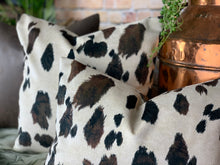 Load image into Gallery viewer, Appaloosa Pony Velvet Cushion Brown
